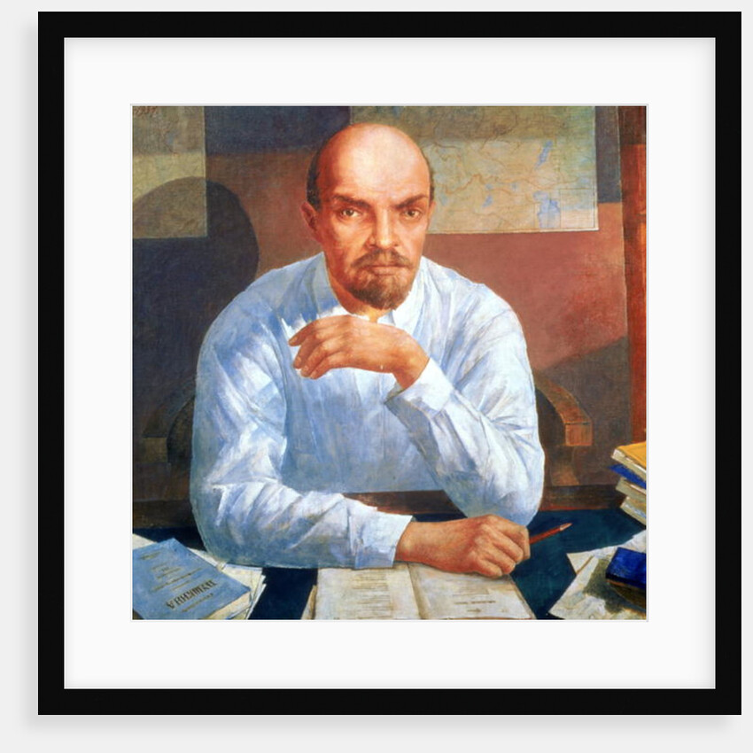 Portrait of Vladimir Ilyich Lenin, 1934 by Kuzma Sergeevich Petrov-Vodkin