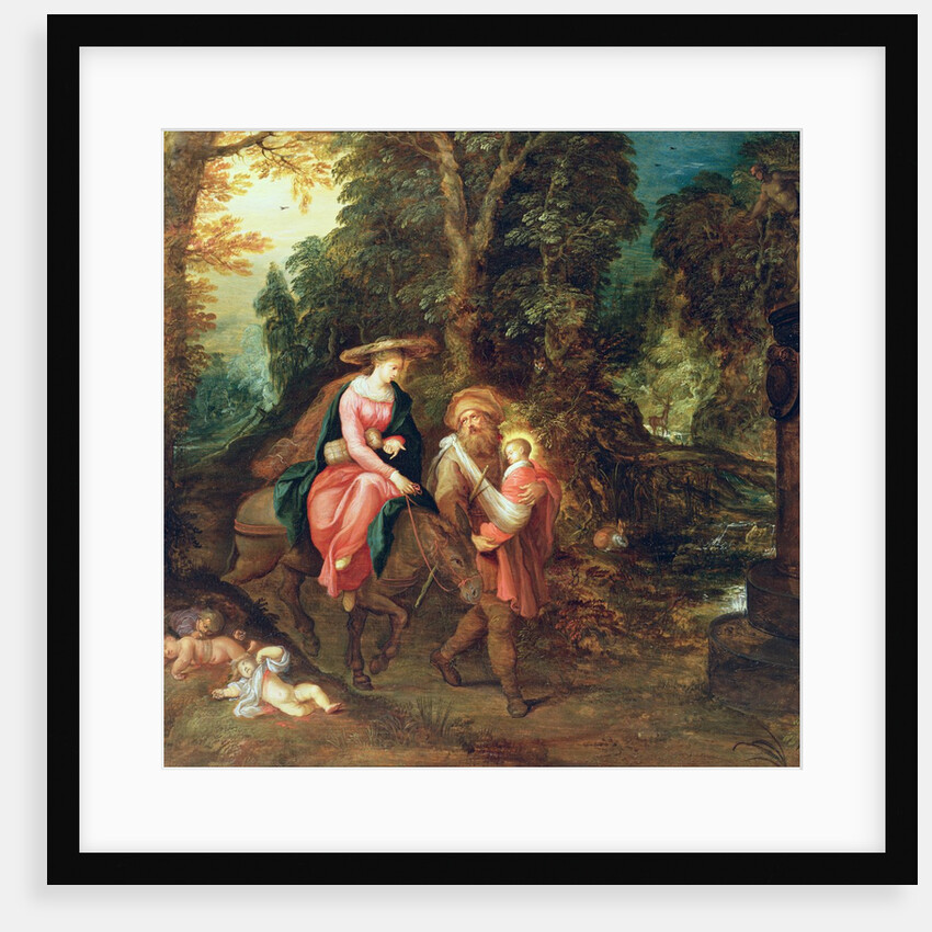 The Flight into Egypt by Frans & Govaerts Abraham Francken