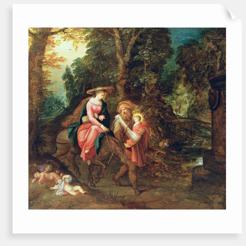 The Flight into Egypt by Frans & Govaerts Abraham Francken