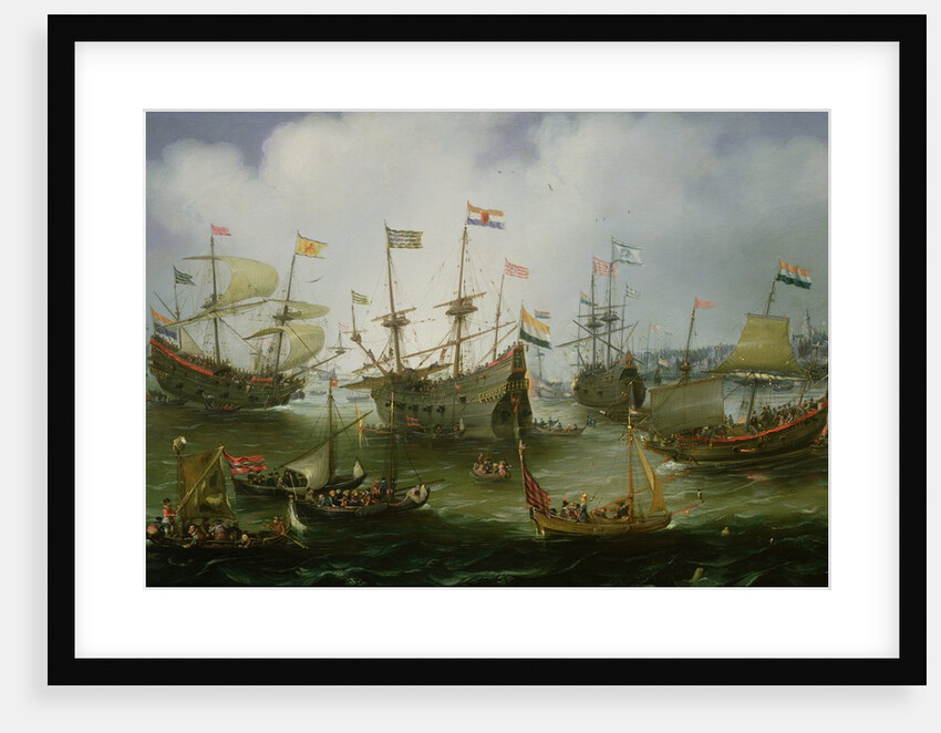 The Return to Amsterdam of the Second Expedition to the East Indies on 19th July 1599 by Andries van Eertvelt