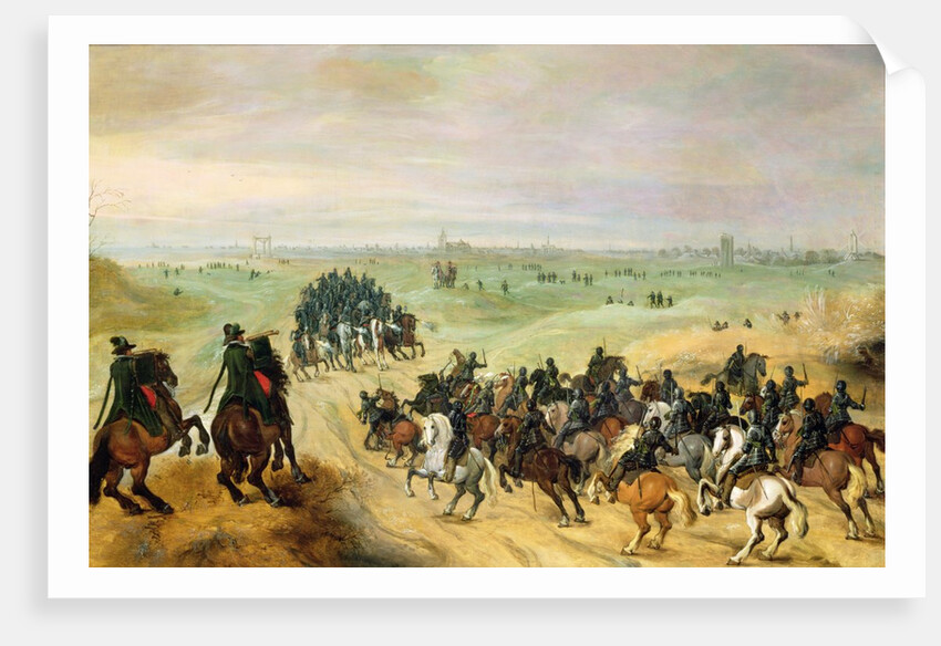 The Confrontation, 1600 by Sebastian Vrancx