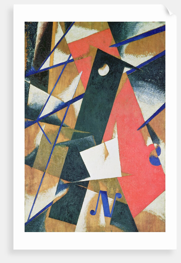 Spatial Force Construction, 1921 by Lyubov Sergeevna Popova