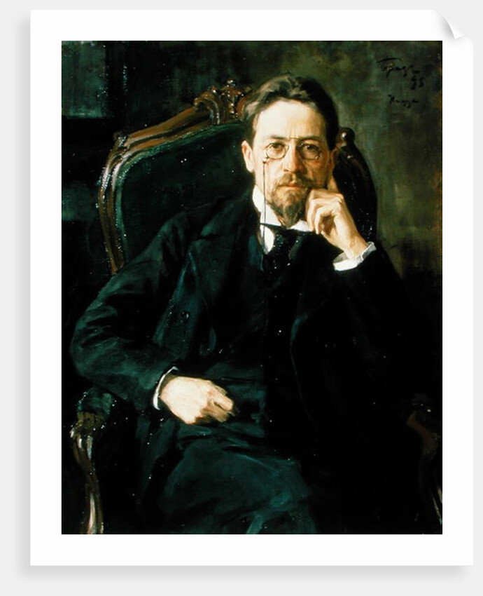 Anton Pavlovich Chekhov, 1898 by Osip Emmanuilovich Braz