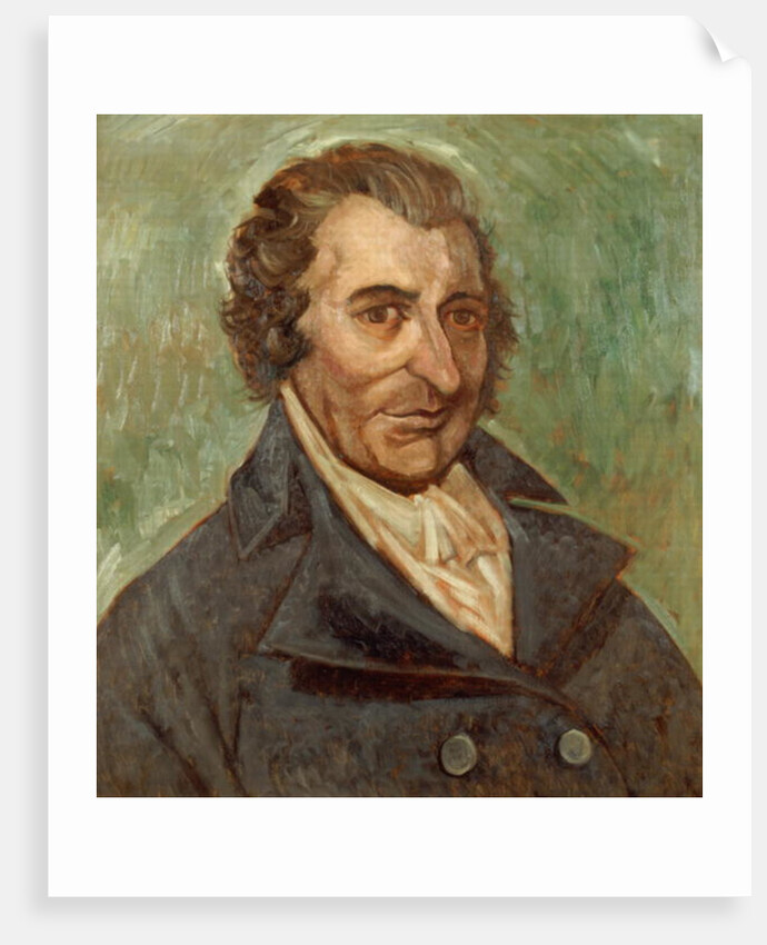 Portrait of Thomas Paine by A. Easton