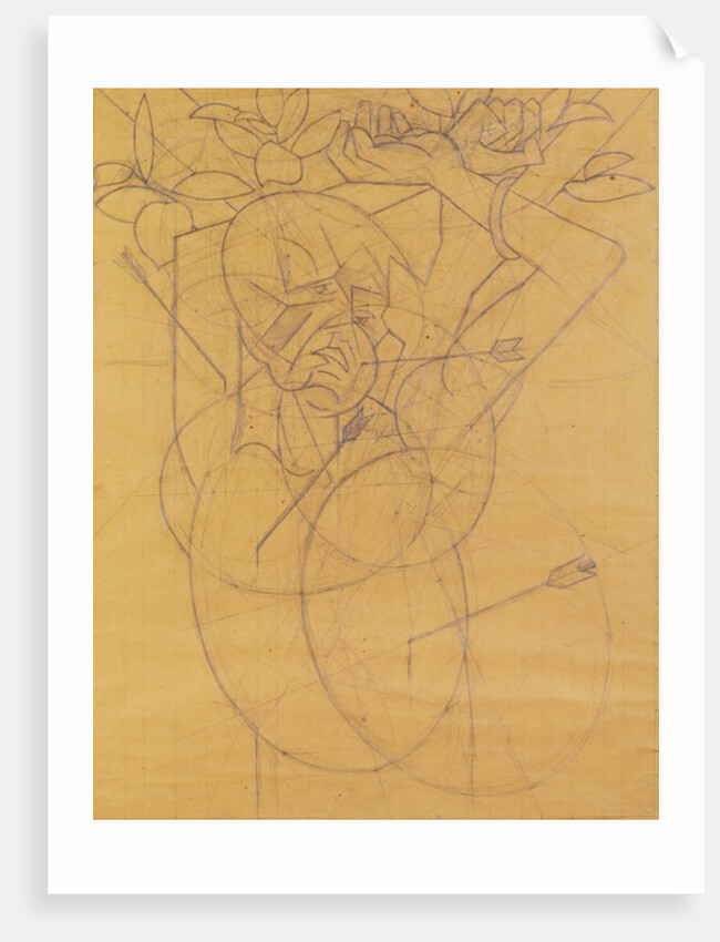 Kubista: Cupid striking by Anonymous Anonymous