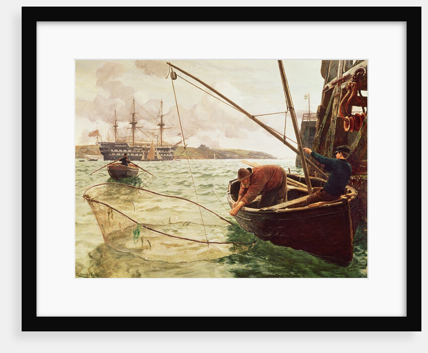 A Smelt Net, 1886 by Charles Napier Hemy