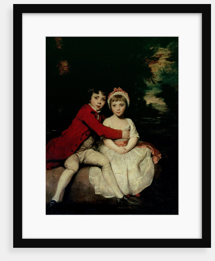 John Parker and his sister Theresa, 1779 by Joshua Reynolds