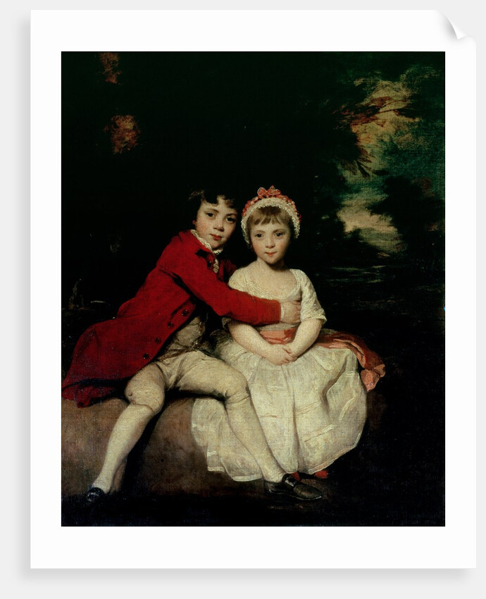 John Parker and his sister Theresa, 1779 by Joshua Reynolds