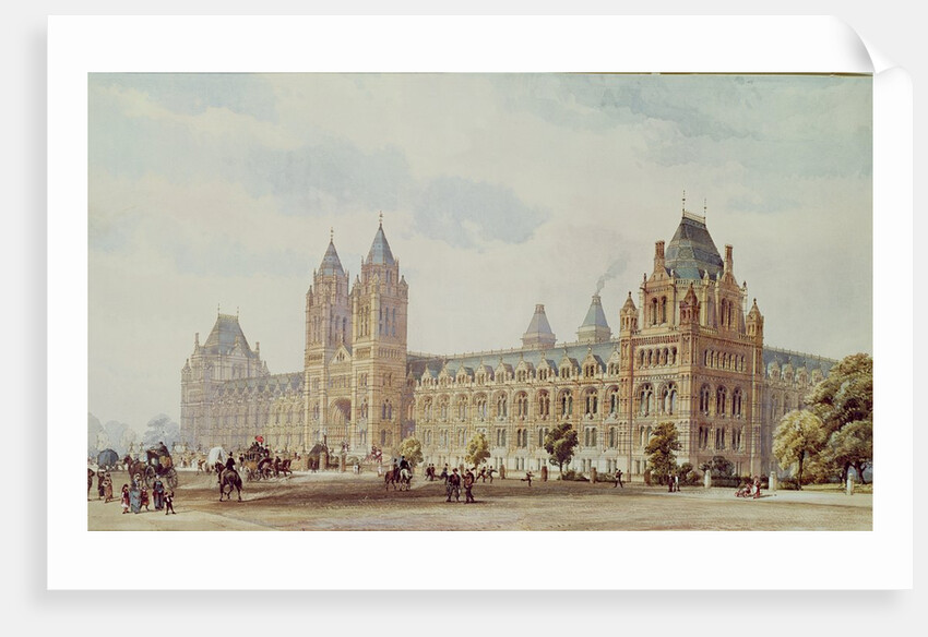 Natural History Museum, 1876 by Alfred Waterhouse