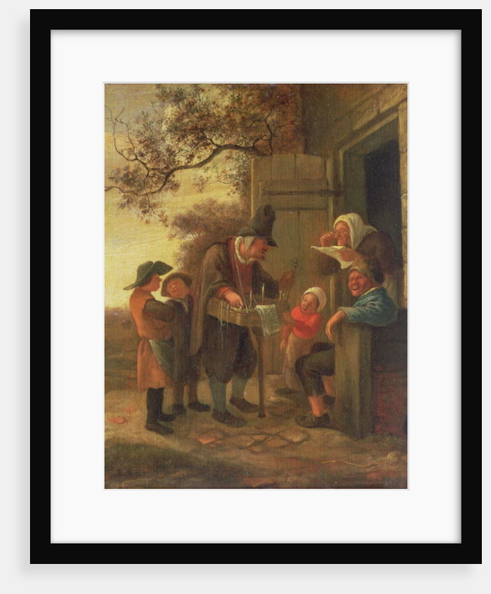 A Pedlar selling Spectacles outside a Cottage, c.1650-53 by Jan Havicksz. Steen