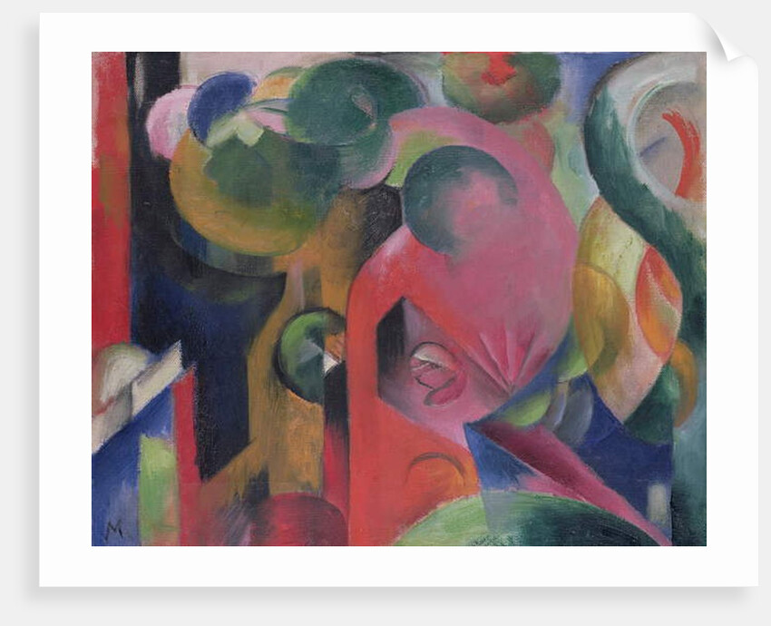 Broken Forms by Franz Marc