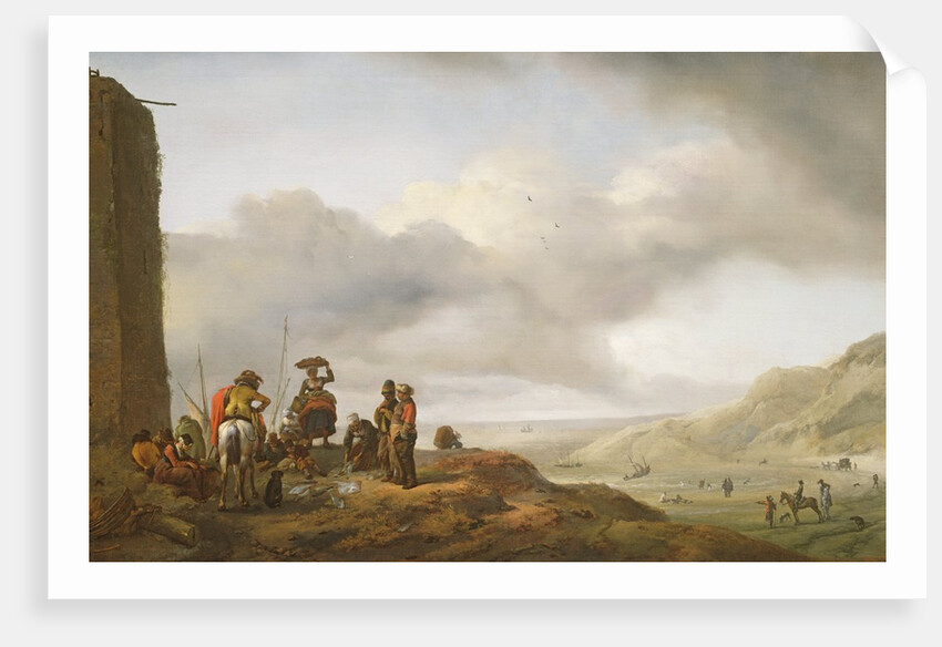 The Day's Catch by Philips Wouwermans or Wouwerman