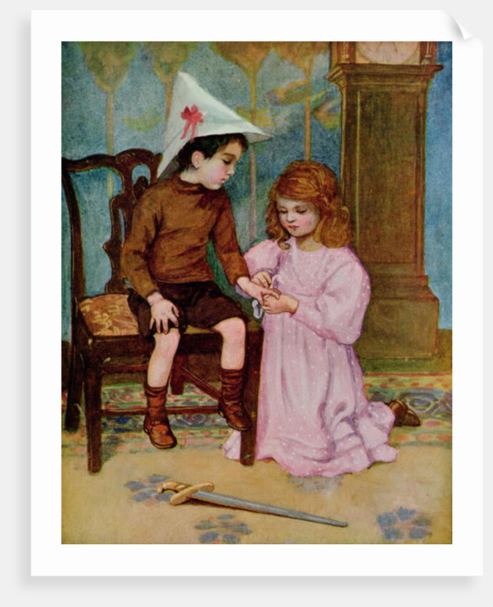 The Wounded Knight by Anonymous Anonymous