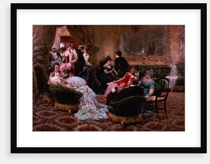 An Entertaining Evening by Egisto Lancerotto