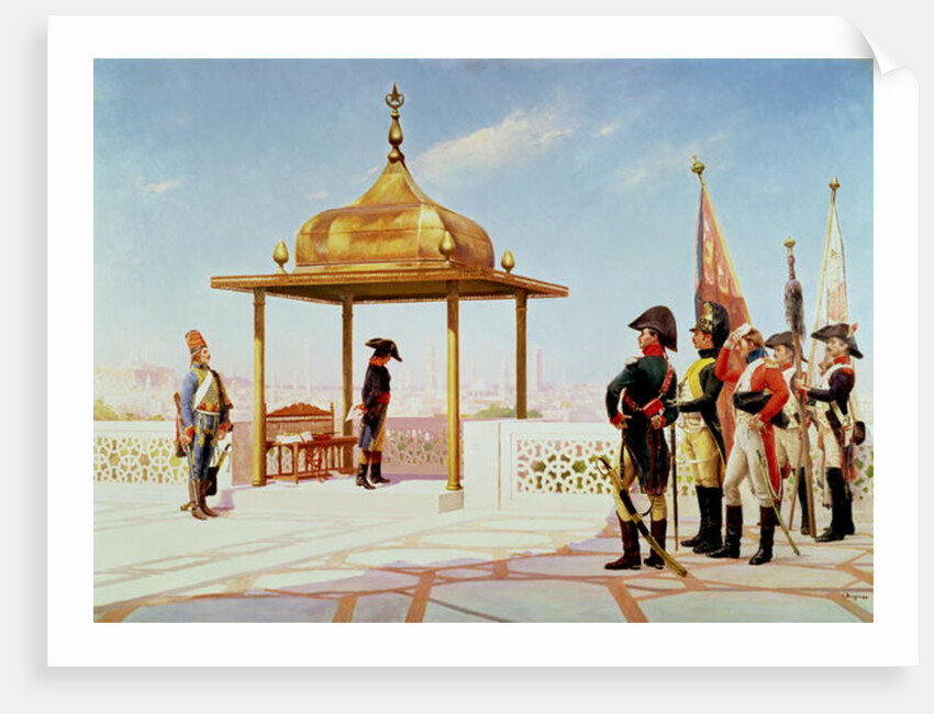 Napoleon in Cairo, 1798 by Gustave Bourgain