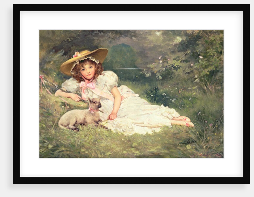 The Little Shepherdess by Arthur Dampier May