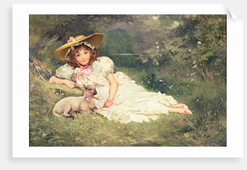 The Little Shepherdess by Arthur Dampier May