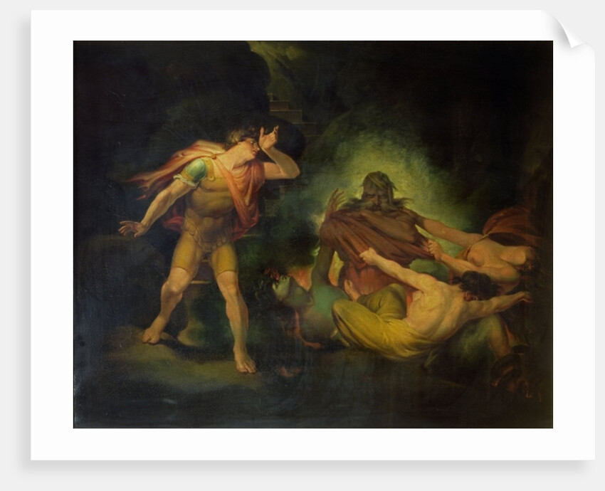 The Fire King appears to Count Albert, c.1801-10 by Henry (1741-1825) Fuseli