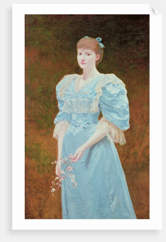 Rica - his daughter, 1894 by Frederick Goodall