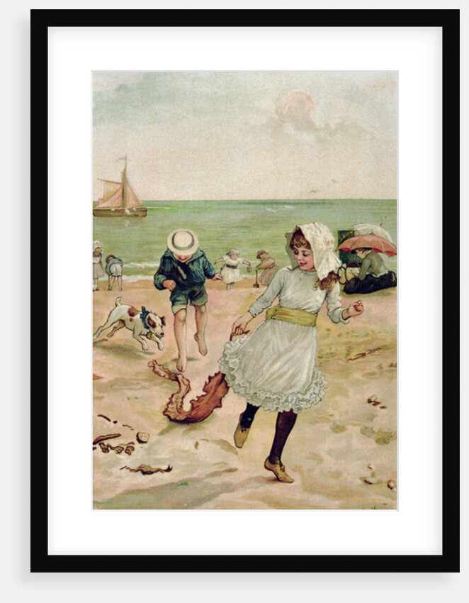 Children and Seaweed from Sunbeams by Edward Killingworth Johnson