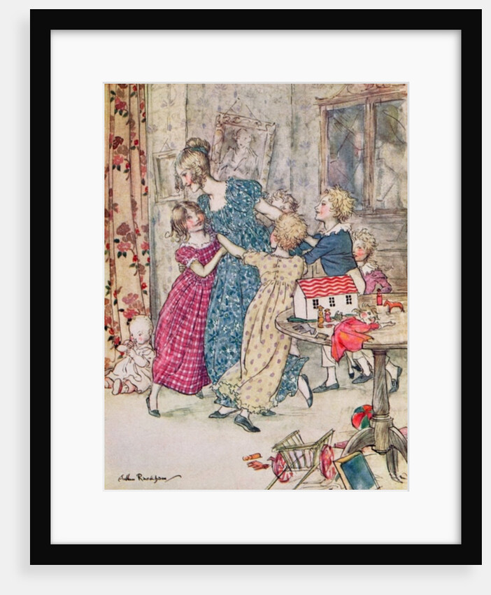 A flushed and boisterous group by Arthur Rackham