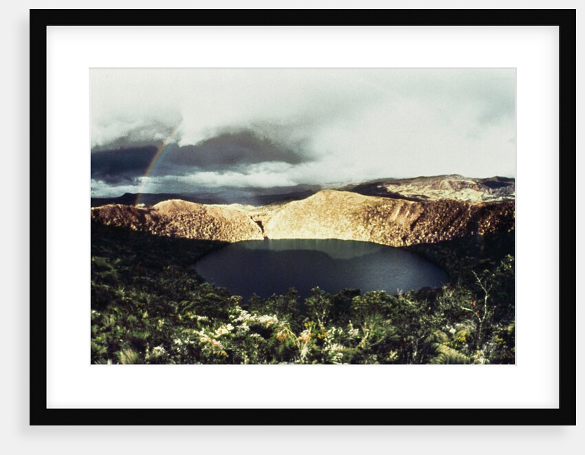View of Lake Guatavita by Anonymous