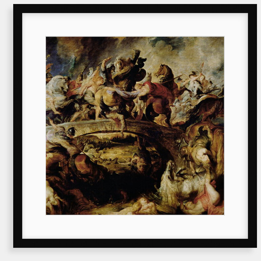 Battle of the Amazons and Greeks, c.1617 by Peter Paul Rubens