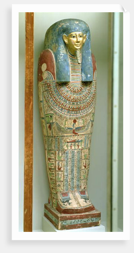 Inner coffin of Djeho, son of Psammetichus, from Akhmim, c.250 BC by Egyptian Ptolemaic Period