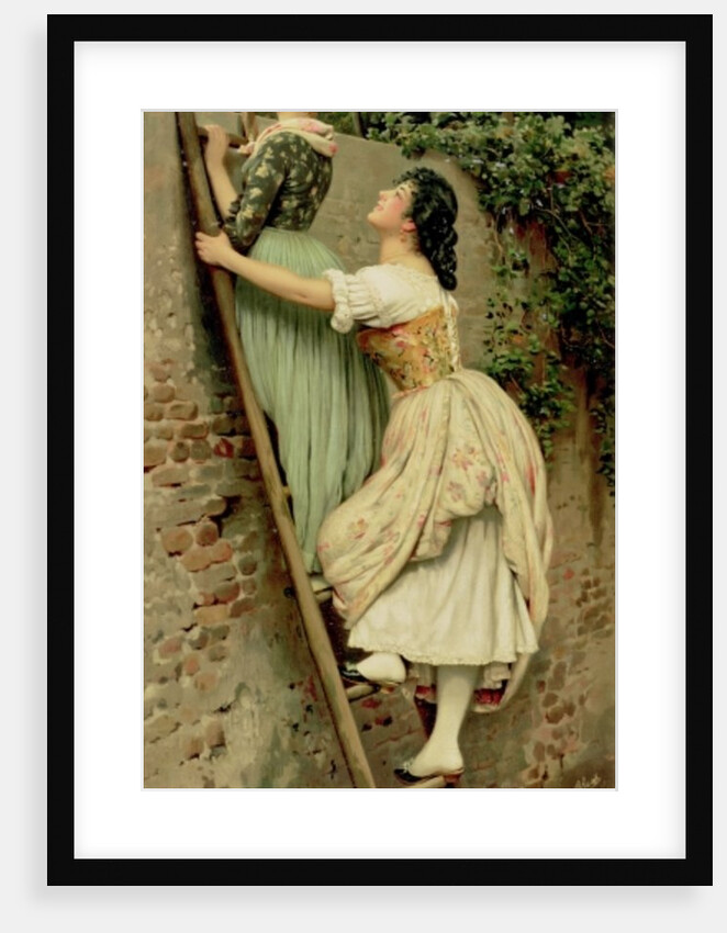 Curiosity by Eugen von Blaas