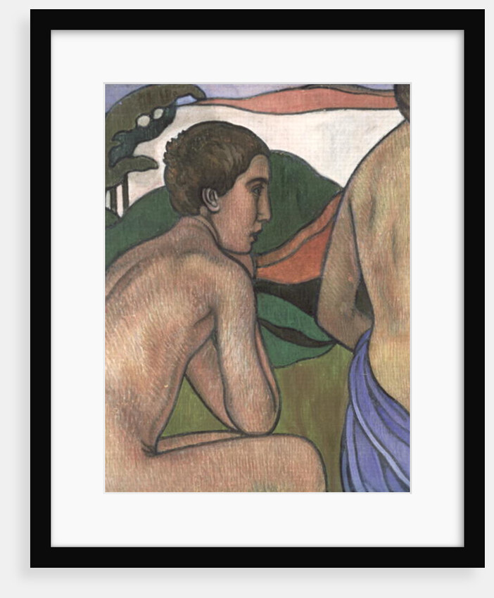 Seated Male Nude in a Landscape, c.1889-90 by Charles Filiger