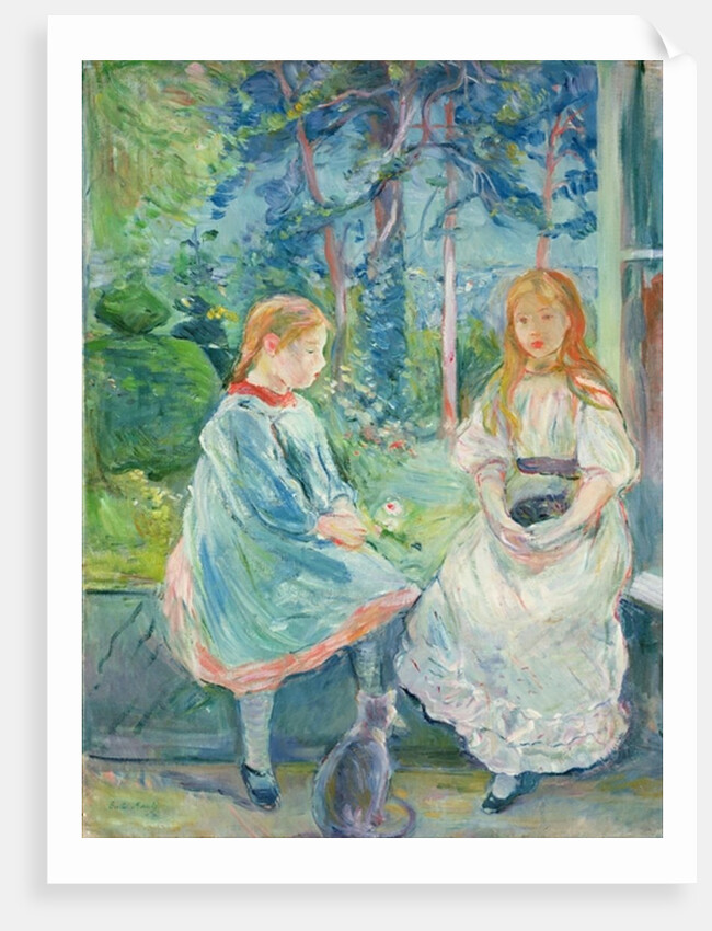 Young Girls at the Window, 1892 by Berthe Morisot