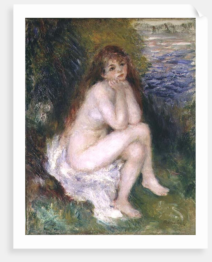 The Naiad, 1876 by Pierre Auguste Renoir