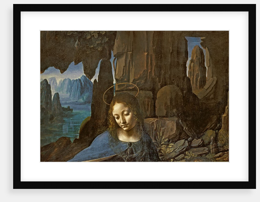 The Virgin of the Rocks, detail, c.1508 by Leonardo da Vinci