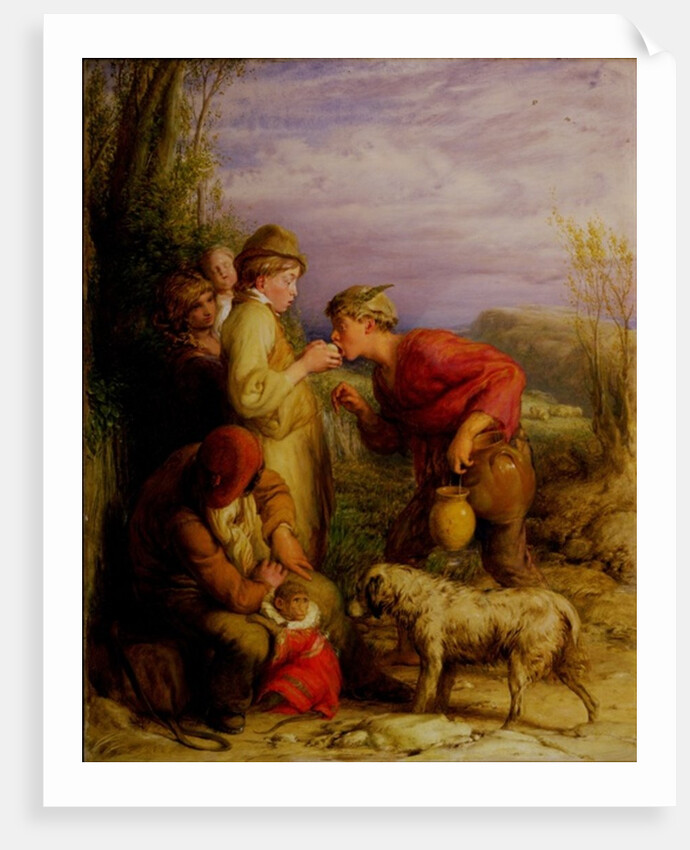 Giving a bite by William Mulready