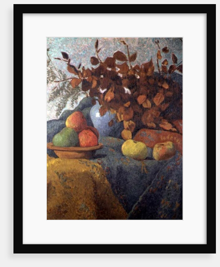 Still Life of Apples and Autumn Leaves, 1910 by Paul Serusier