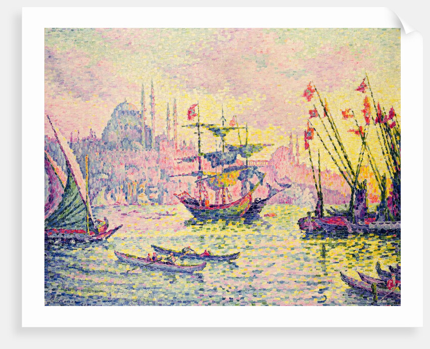 View of Constantinople, 1907 by Paul Signac