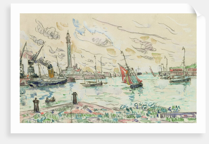 Dunkirk, 1930 by Paul Signac