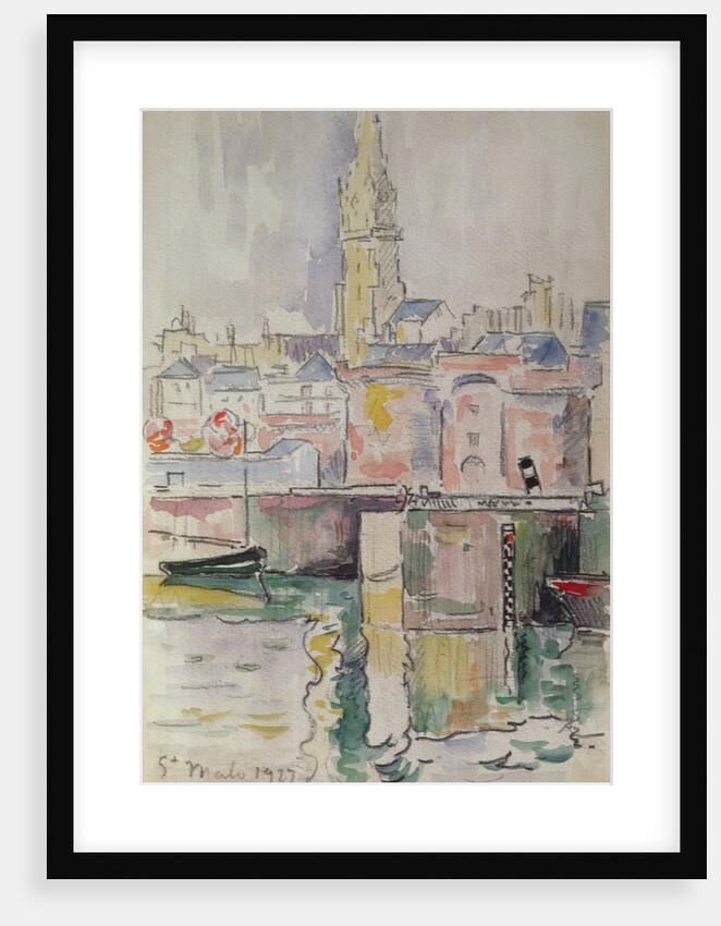 St. Malo, 1927 by Paul Signac