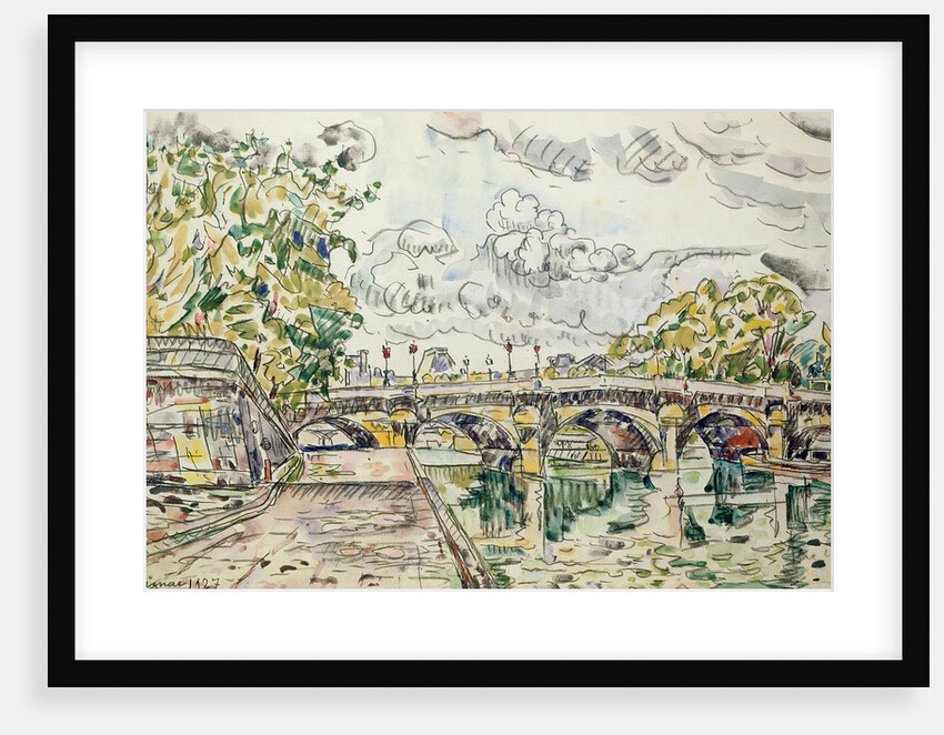 The Pont Neuf, Paris, 1927 by Paul Signac