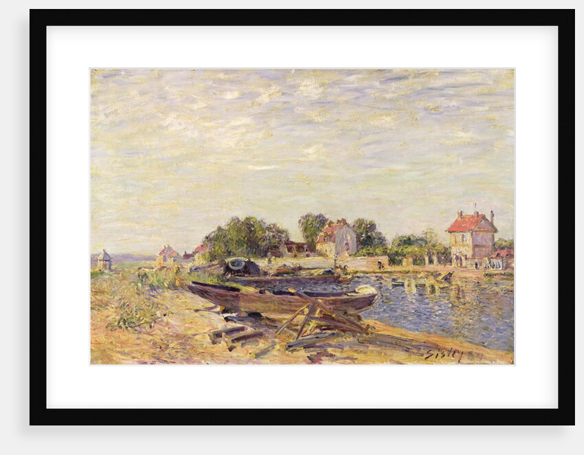 The Loing at Saint-Mammes, 1885 by Alfred Sisley