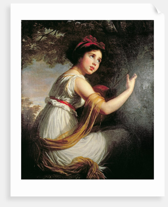 Portrait of Julie Le Brun, c.1797 by Elisabeth Louise Vigee-Lebrun