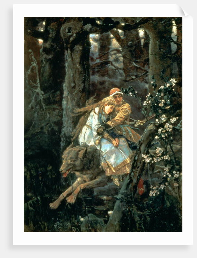 Prince Ivan on the Grey Wolf, 1889 by Victor Mikhailovich Vasnetsov
