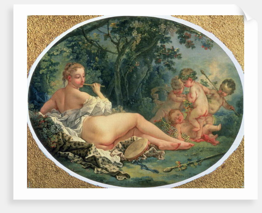 Maenad playing the Pipe, 1735-38 by Francois Boucher