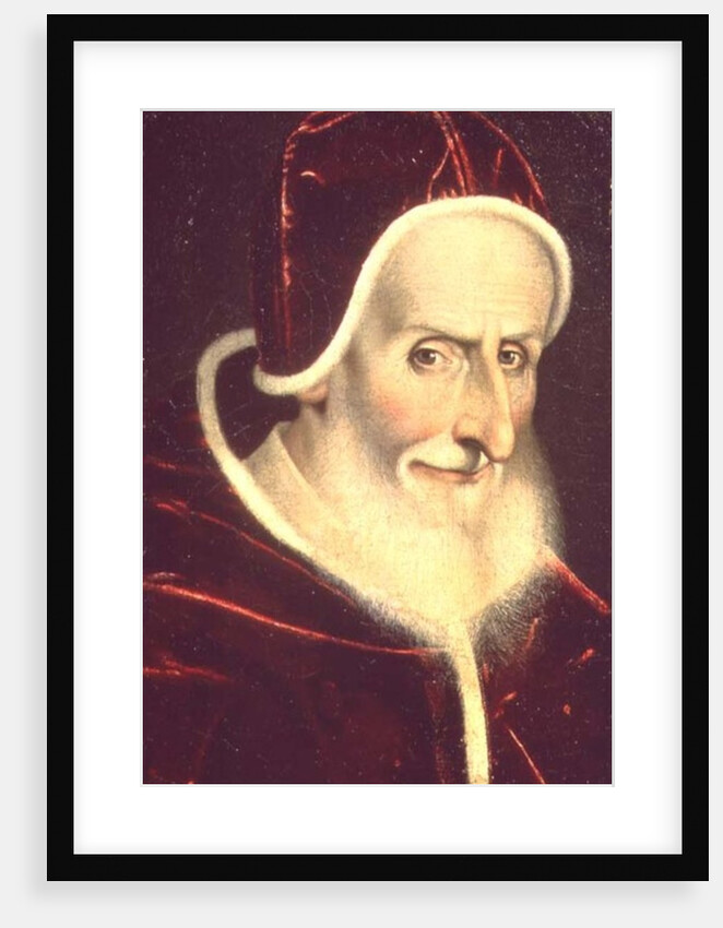 Portrait of Pope Pius V 1576-80 by Scipione Pulzone