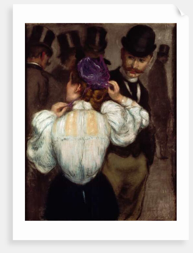 Street Scene by Federigo Zandomeneghi