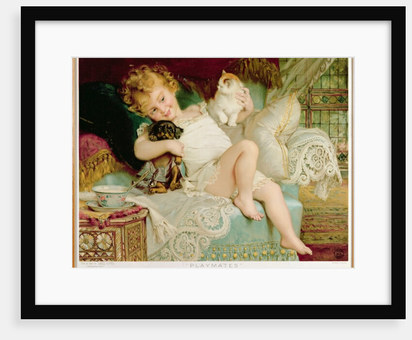 Playmates by Emile Munier