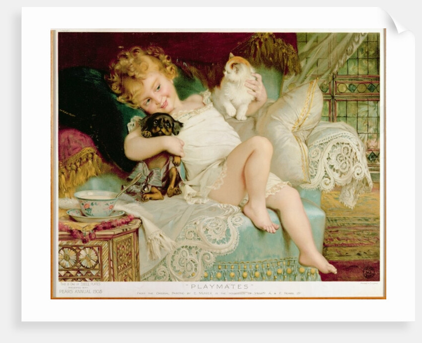 Playmates by Emile Munier