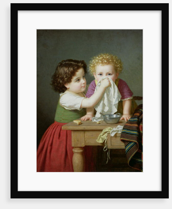 Motherly Instinct, 1872 by Amalia Lindegren