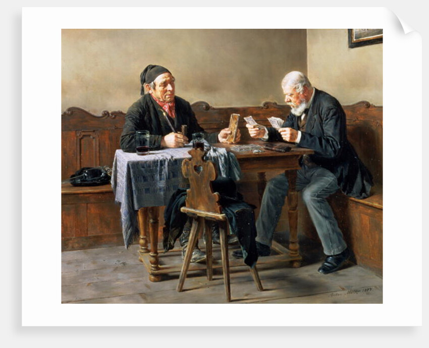 Pay Day, 1887 by Anton Muller