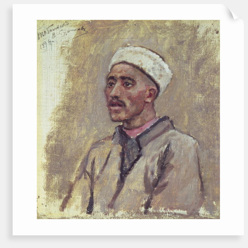 A Siberian Tartar, sketch for 'Yermak Conquers Siberia', 1894 by Vasilij Ivanovic Surikov